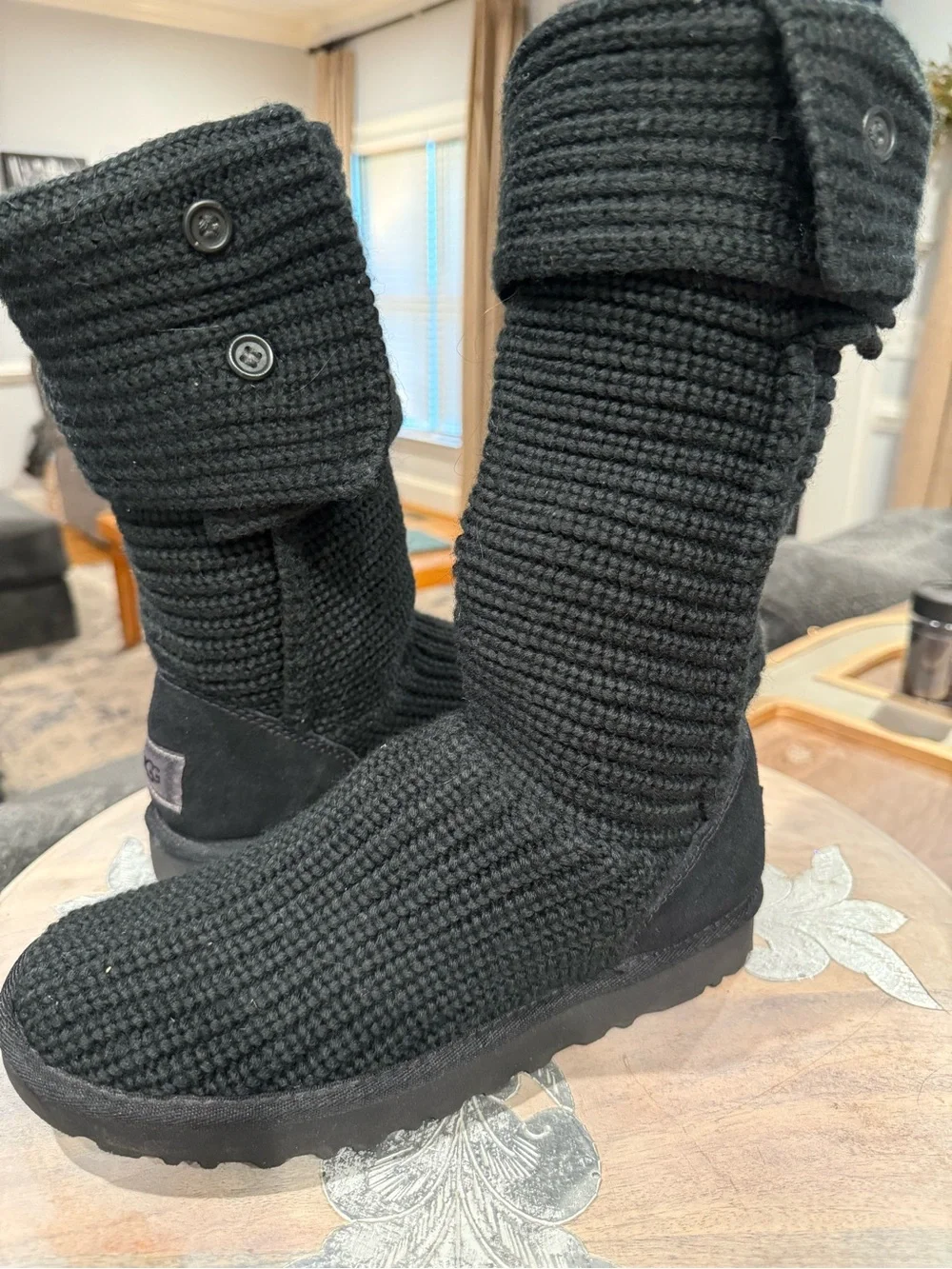 UGG knit shaft